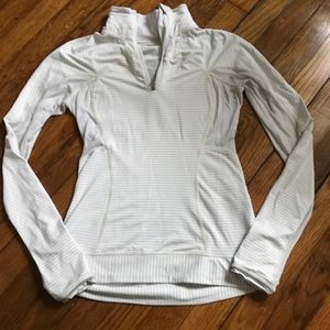 Lululemon White Stripes Define Pullover